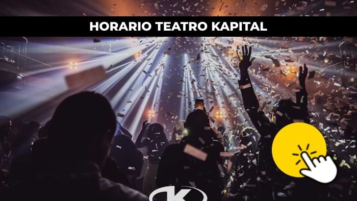 horario teatro kapita