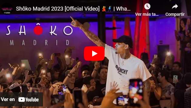 shoko madrid video youtube