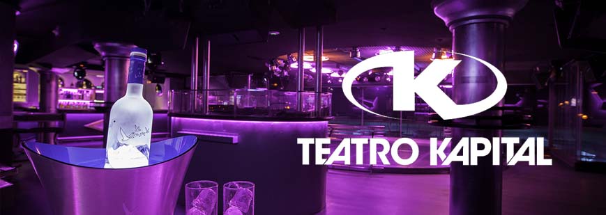 Mesas VIP Teatro Kapital 